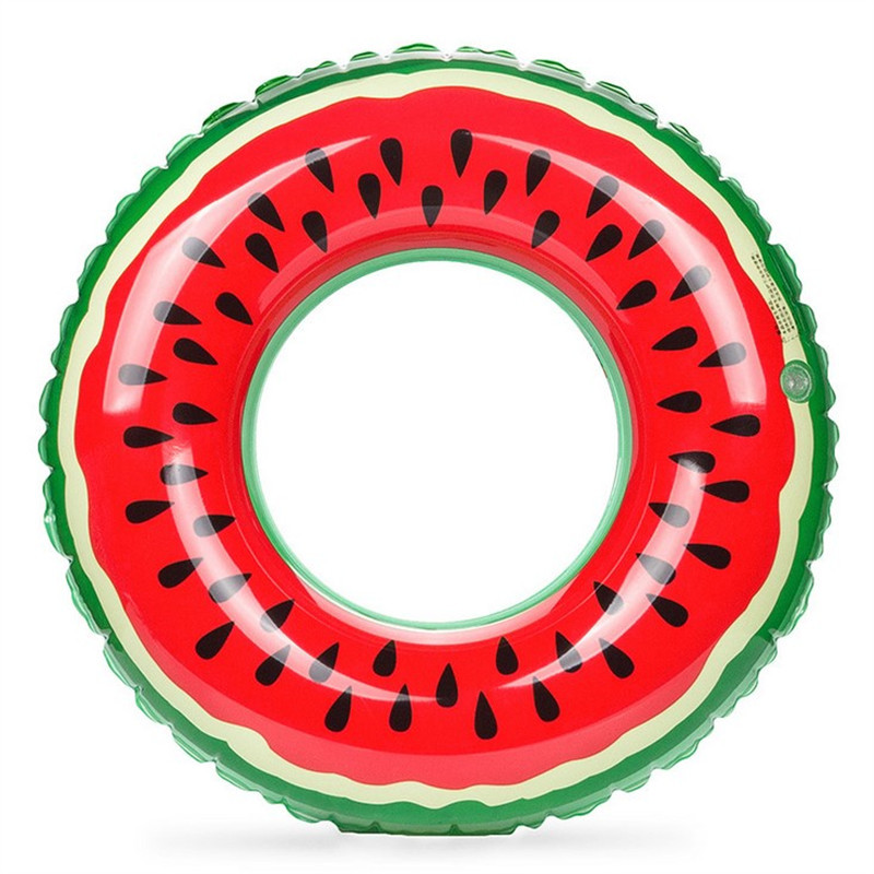 Надувной круг для плавания Арбуз, разные размеры! - фото 5 - id-p150658522