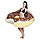 Надувной круг для плавания Пончик шоколадный, разные размеры!, фото 3