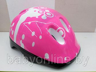 Шлем защитный цвет розовый арт 6001