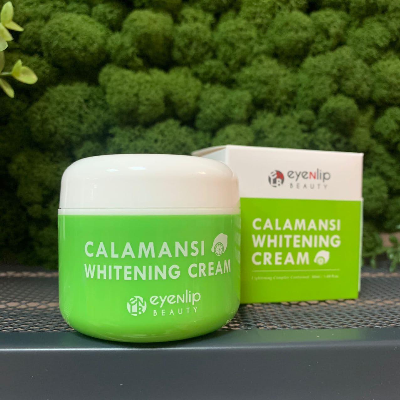 Осветляющий крем с экстрактом каламанси EYENLIP Calamansi Whitening Cream, 50мл - фото 2 - id-p150669884