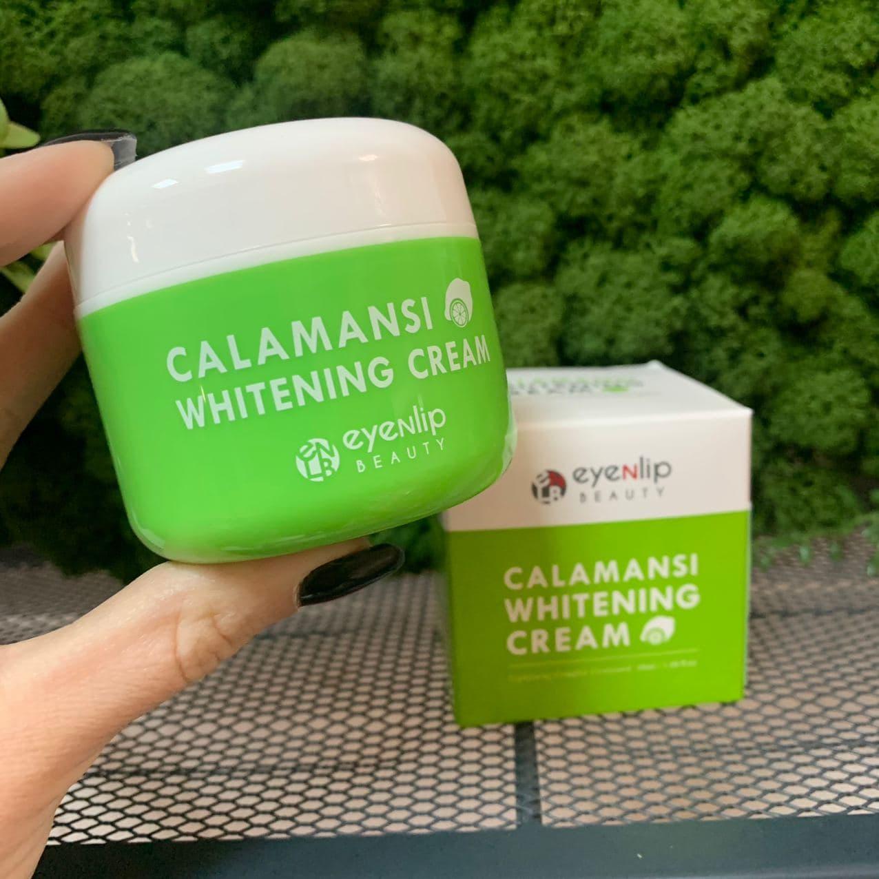 Осветляющий крем с экстрактом каламанси EYENLIP Calamansi Whitening Cream, 50мл - фото 1 - id-p150669884