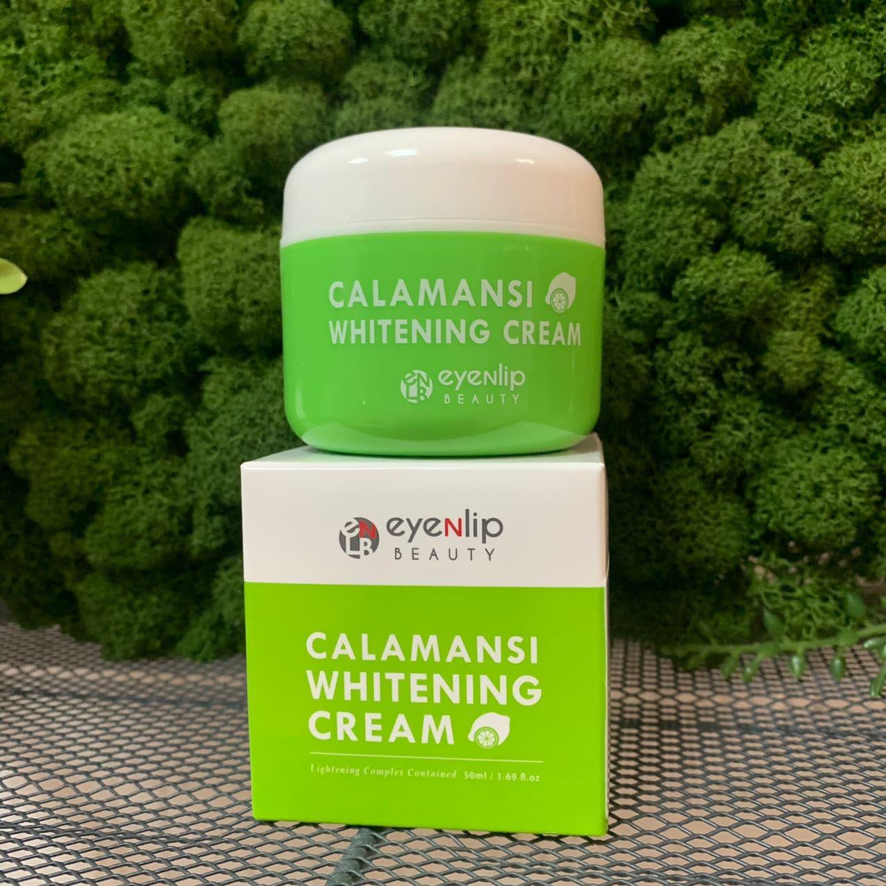 Осветляющий крем с экстрактом каламанси EYENLIP Calamansi Whitening Cream, 50мл - фото 3 - id-p150669884