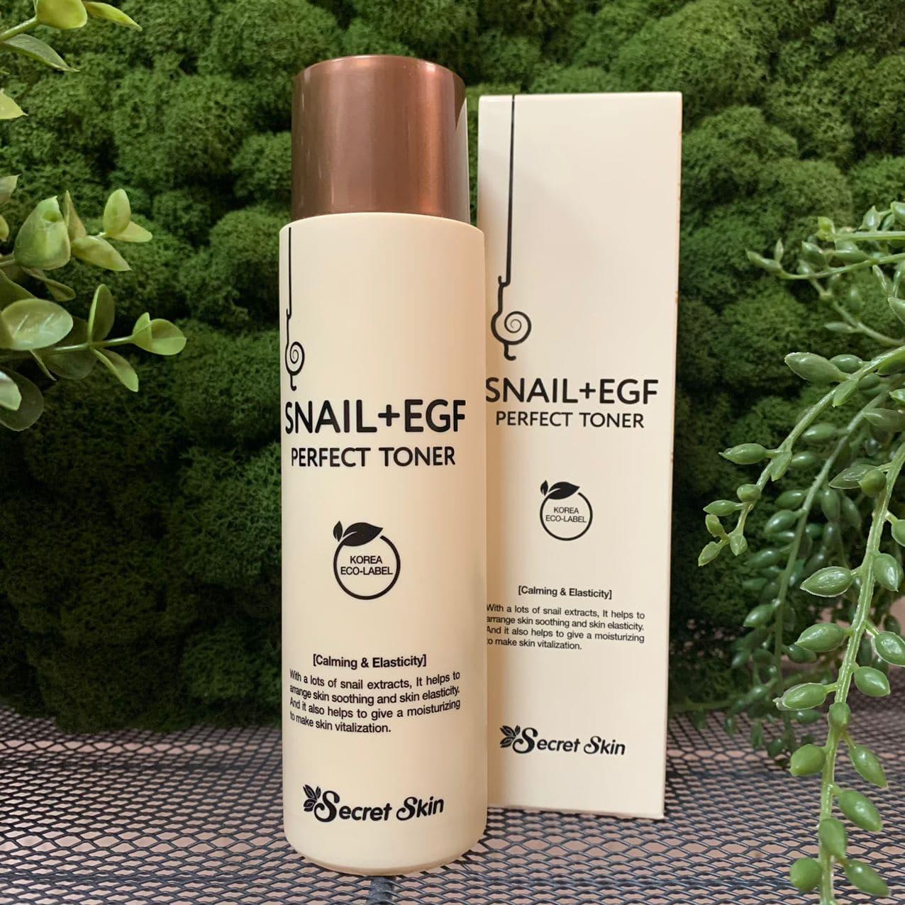 Тонер для лица Secret Skin Snail+EGF Perfect Toner