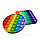 POP IT FIDGET игрушка антистресс Лопать пузырьки Разные формы и цвета!, фото 10