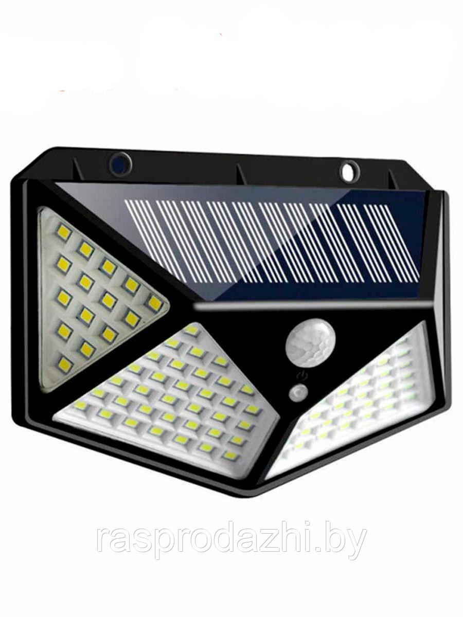 Фонарь с датчиком движения на солнечной батарее 100 LED Solar Interaction Wall Lamp - фото 2 - id-p150676195