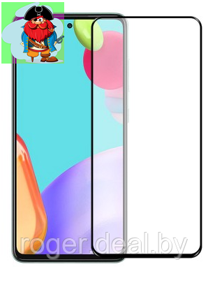 Защитное стекло для Xiaomi POCO F3 5D (полная проклейка), цвет: черный - фото 1 - id-p150680349