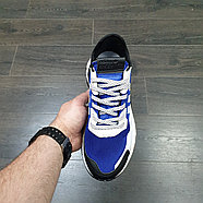 Кроссовки Adidas Nite Jogger Blue White Black, фото 4