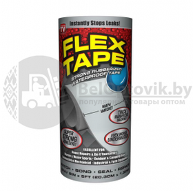Изолента Супер Фикс водонепроницаемая, суперклейкая (средняя) Flex Tape Флекс тайп XL 18.00 х 150 см (7,2-8