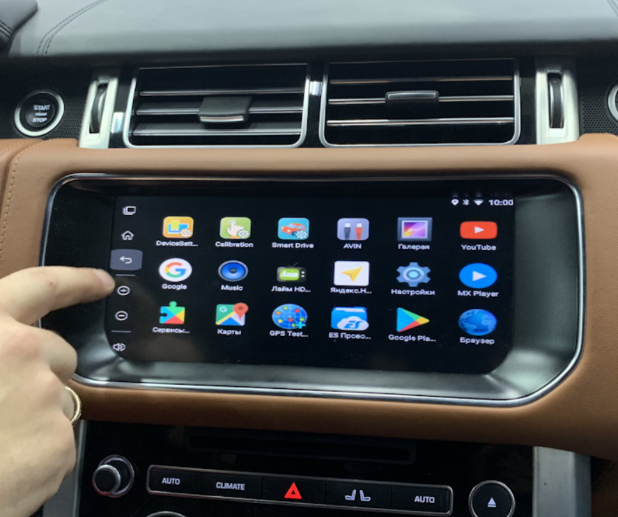 Штатное головное устройство Radiola в стиле для Land Rover Evoque 2013-2015 Android 11 (8/128gb) - фото 4 - id-p150696983