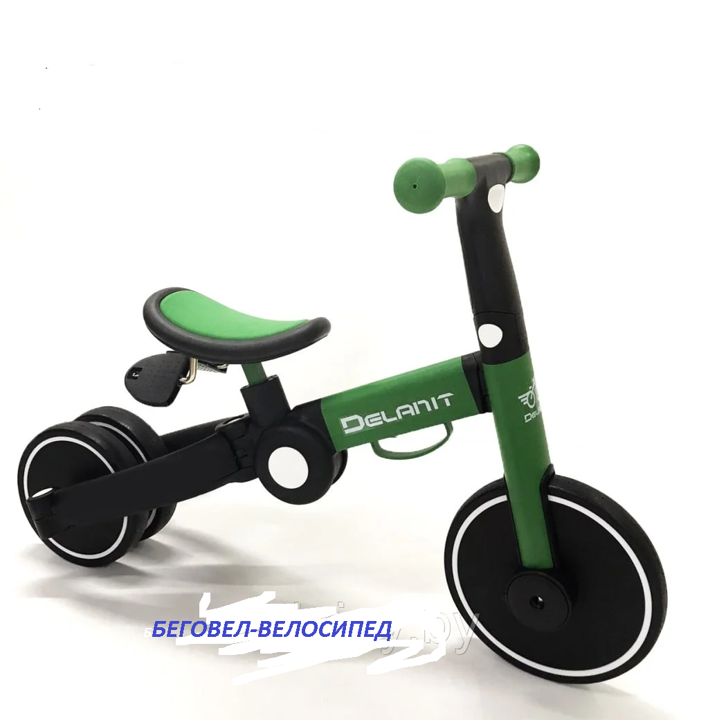 Велосипед- беговел 2 в 1 Delanit детский со съемными педалями (арт.T801) - фото 1 - id-p147647325
