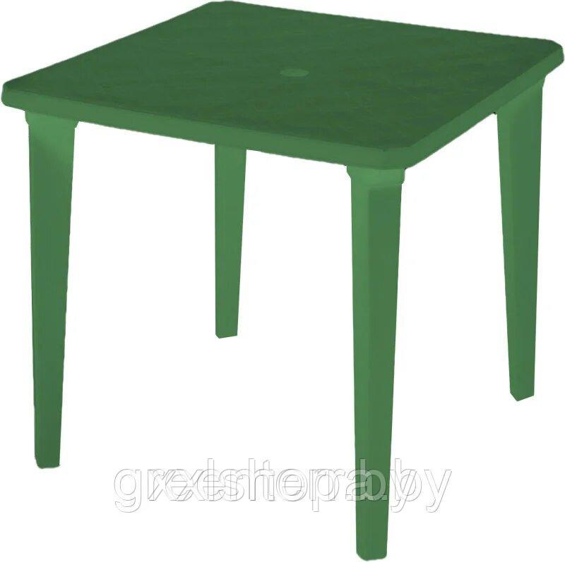 Стол пластиковый для дачи (квадратный) - фото 2 - id-p150710653