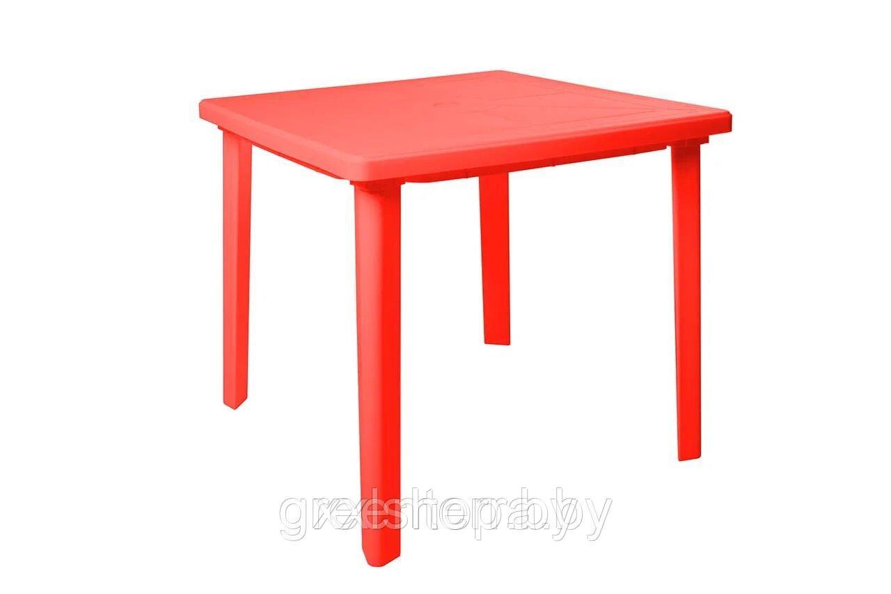 Стол пластиковый для дачи (квадратный) - фото 9 - id-p150710653
