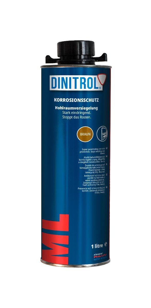 Антикоррозионный состав, DINITROL / Динитрол, "ML", для скрытых и труднодоступных полостей 1 л. аэрозоль