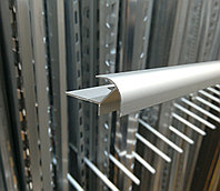 Профиль ёлочка для плитки анод. серебро 10мм, длина 270см, фото 1
