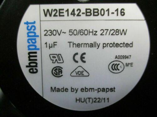 Вентилятор переменного тока ebmpapst W2E142-BB01-16