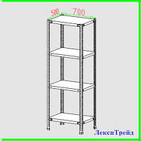 Металлические стеллажи 2000х700х500