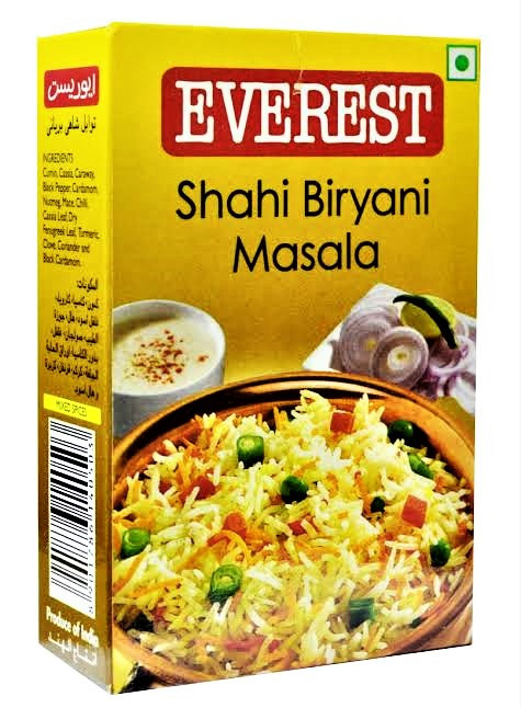 Шахи Бириани Масала, Shahi Biryani Masala Everest, 50г - смесь специй для плова