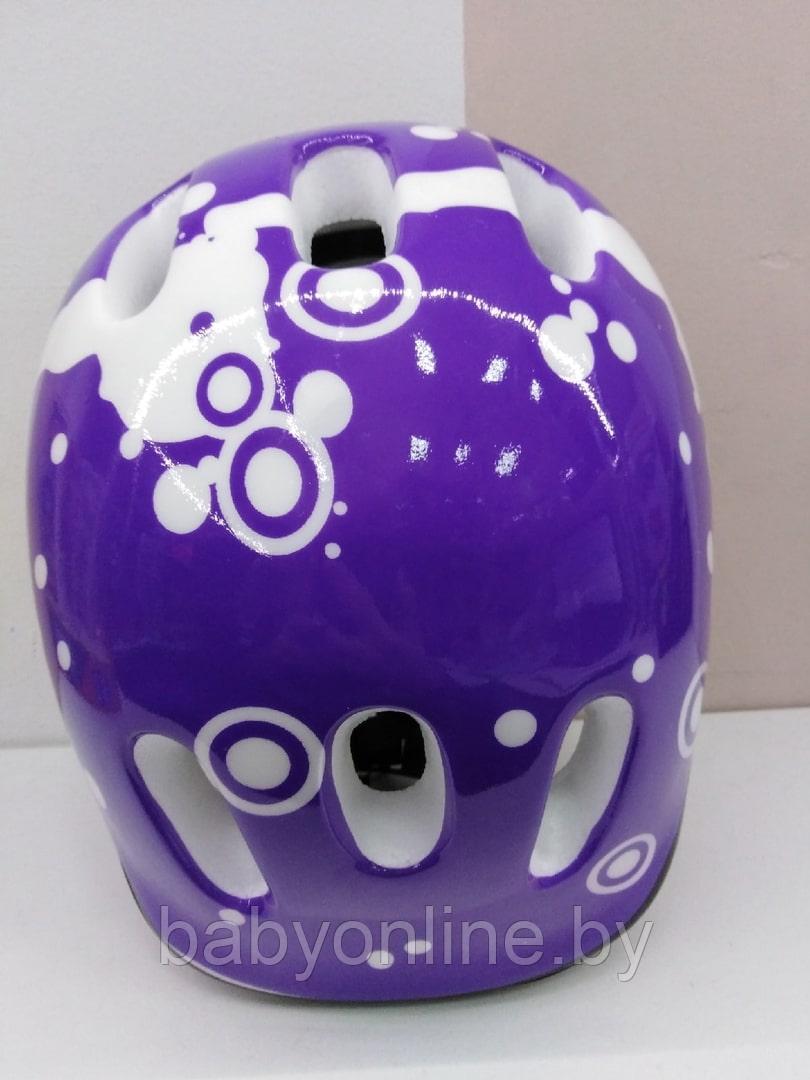 Шлем защитный цвет фиолетовый арт 6001 - фото 2 - id-p150721026