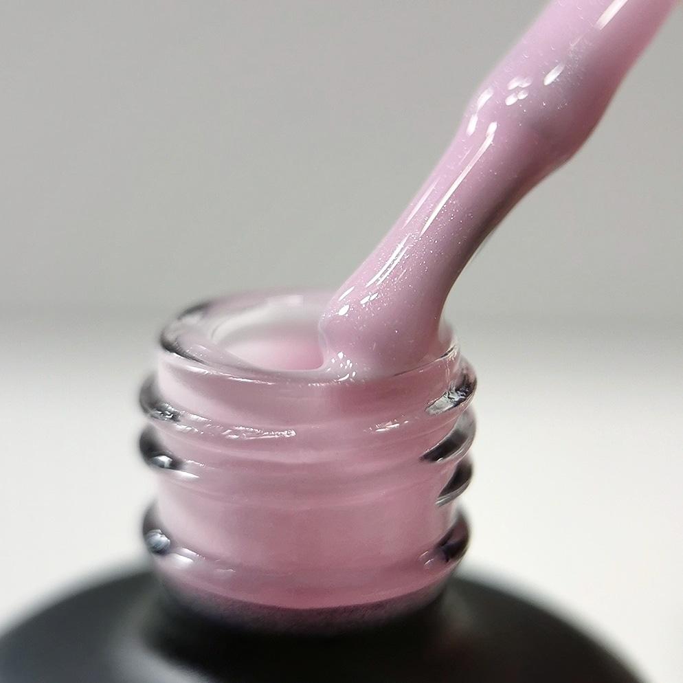 База NUD Strong Cool pink shine (светло-розовая с шиммером), 15 мл