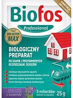 Средство для септиков, выгребных ям и дачных туалетов Биофос Biofos Professional, 25 гр