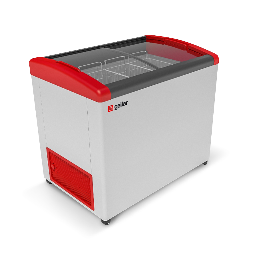 Морозильный ларь Frostor Gellar FG350Е 310 л (изогнутое стекло)