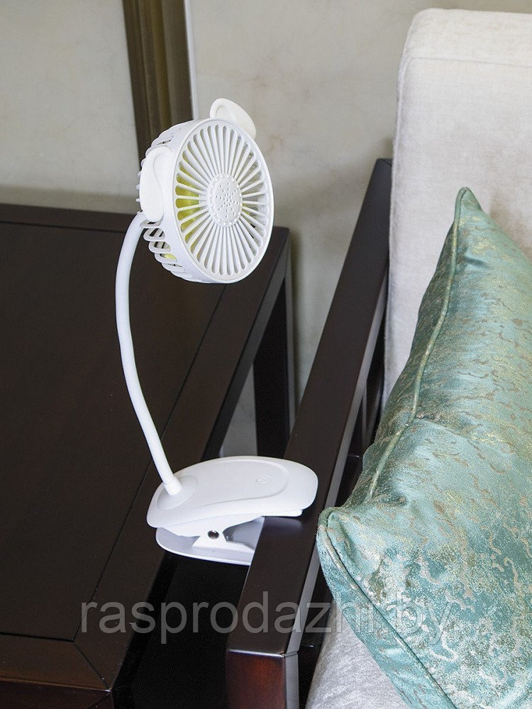 Вентилятор Luxar Fan-010 аккумуляторный на прищепке - фото 1 - id-p150727067