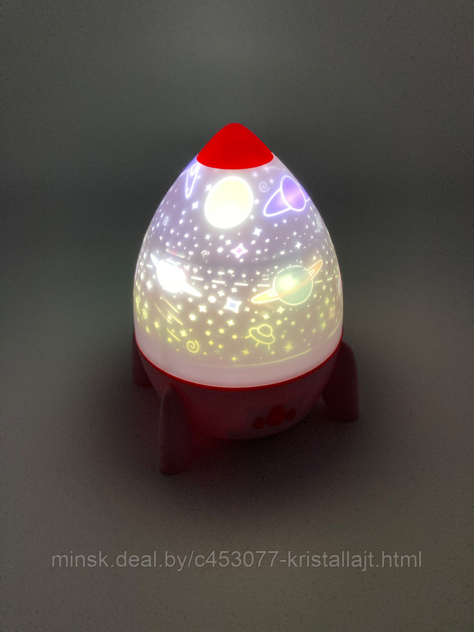 Декоративный светодиодный светильник "Ракета" TL-960R розовый - фото 2 - id-p150729319