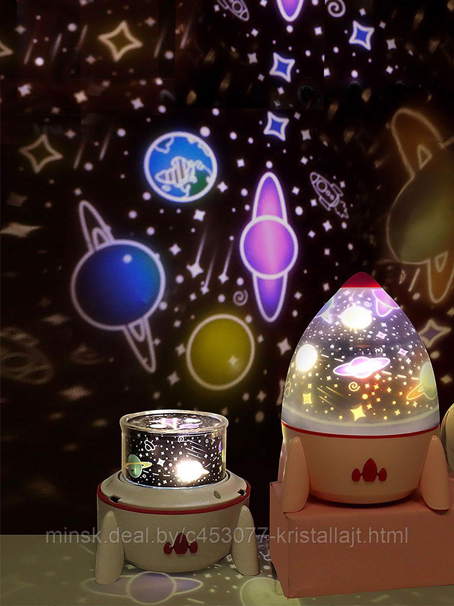 Декоративный светодиодный светильник "Ракета" TL-960R розовый - фото 4 - id-p150729319