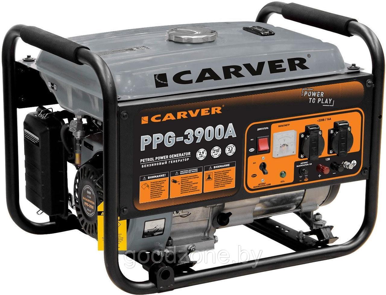 Бензиновый генератор Carver PPG-3900A