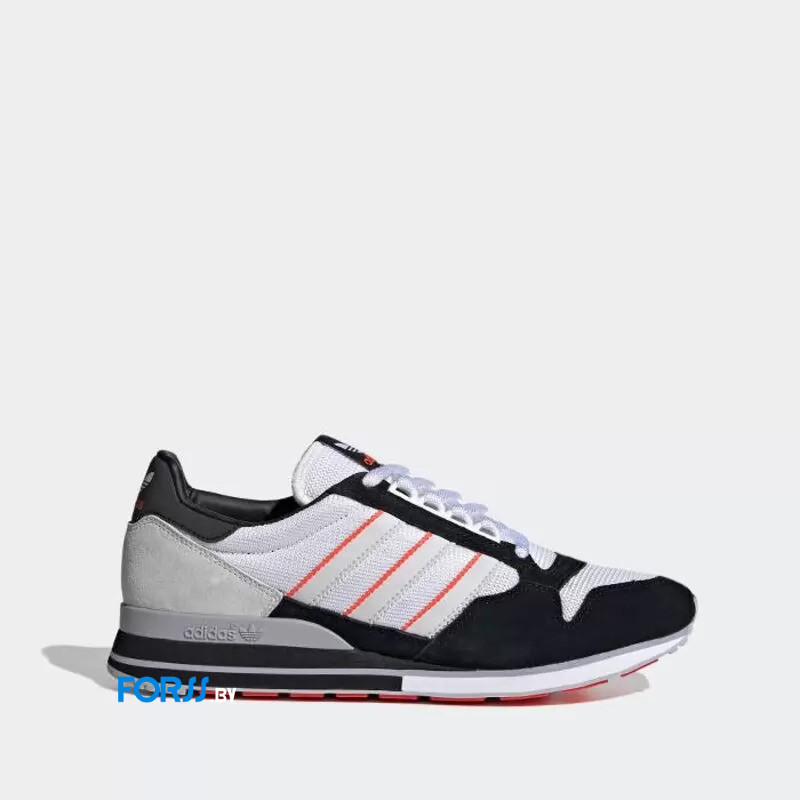 Кроссовки Adidas Originals Zx 500 (White-black)