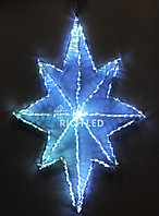 Звезда светодиодная 60 см, белая, 200 LED, 220 В.
