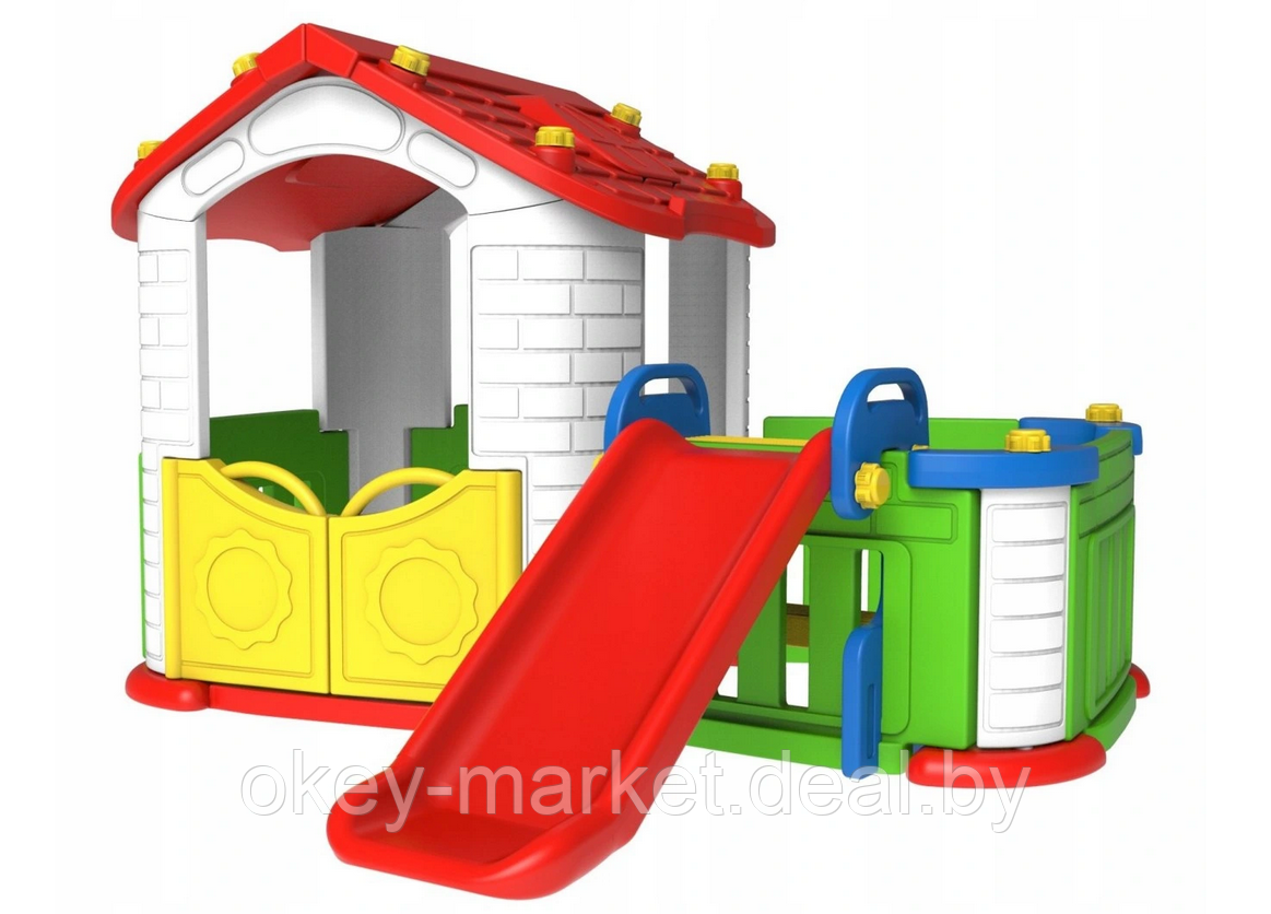 Детский игровой комплекс Baby Maxi Домик с горкой, фото 2