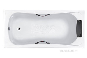 Ванна Roca BeCool 170x80 прямоугольная белая