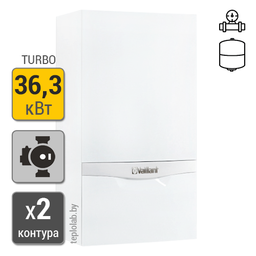 Газовый настенный котел Vaillant turboTEC plus VUW 362/5-5