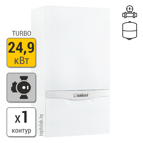 Газовый настенный котел Vaillant turboTEC plus VU 242/5-5 - фото 1 - id-p59841194