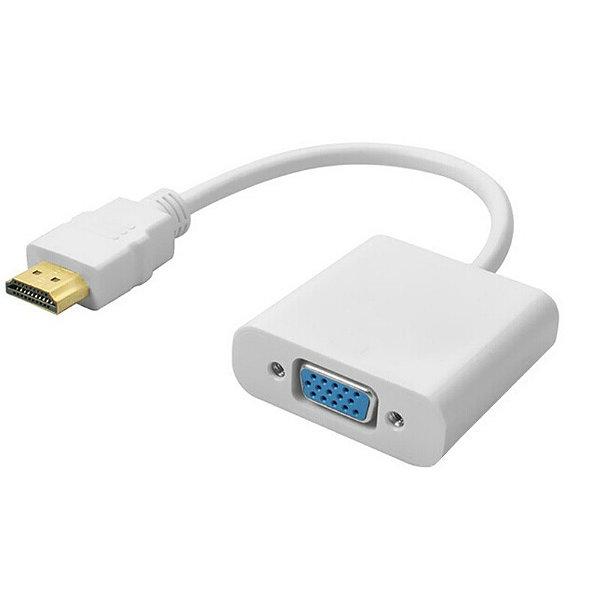 Адаптер - переходник HDMI - VGA, белый