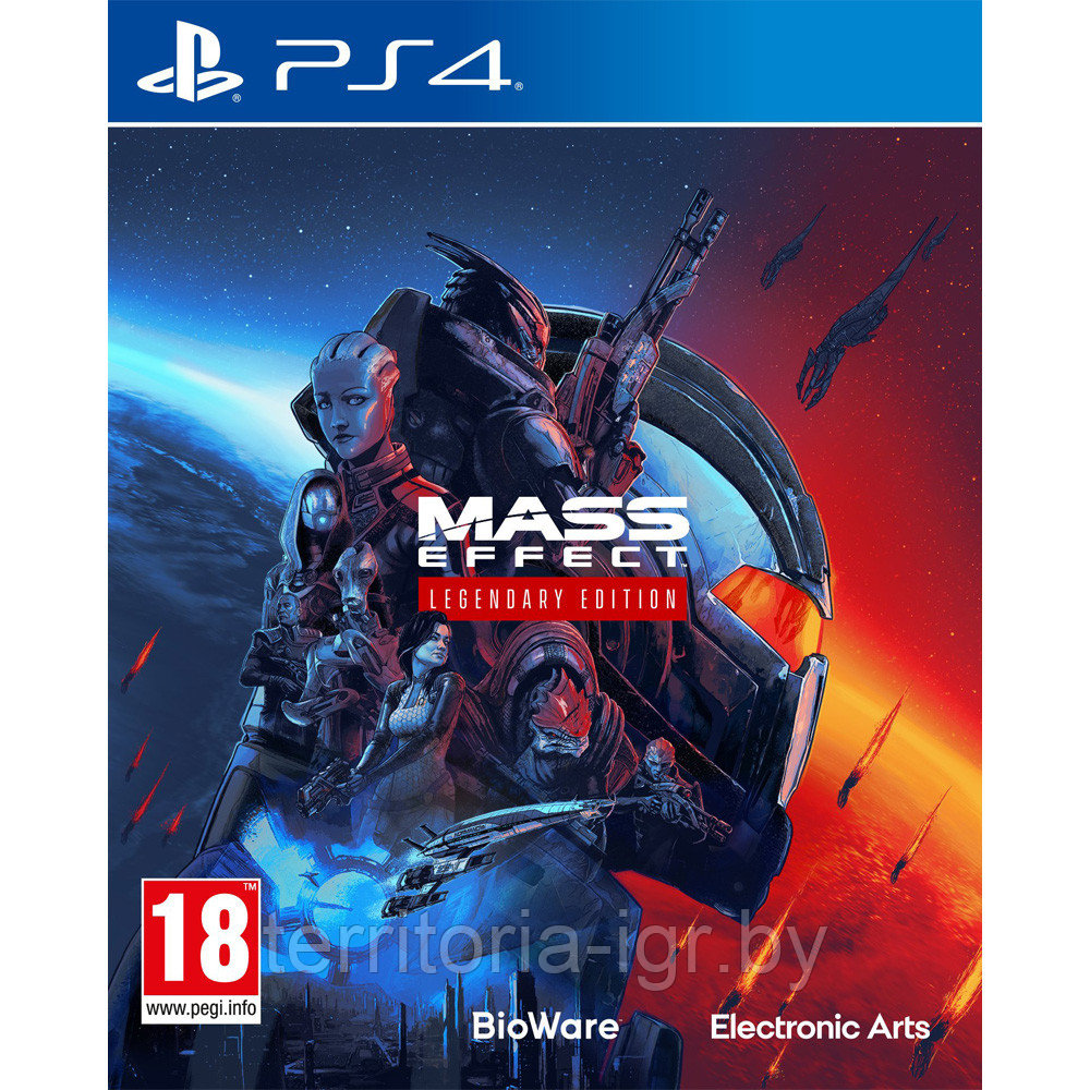 Mass Effect Legendary Edition PS4 (Русская версия) - фото 1 - id-p150766262