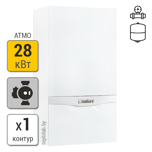 Газовый настенный котел Vaillant atmoTEC plus VU 280/5-5