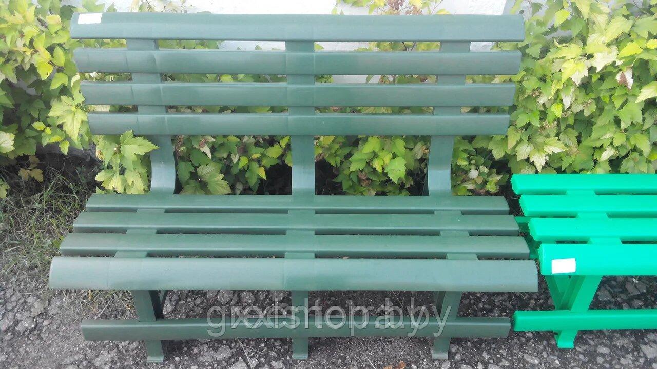 Скамья садовая со спинкой, скамейка для дачи №2 - фото 8 - id-p150768727