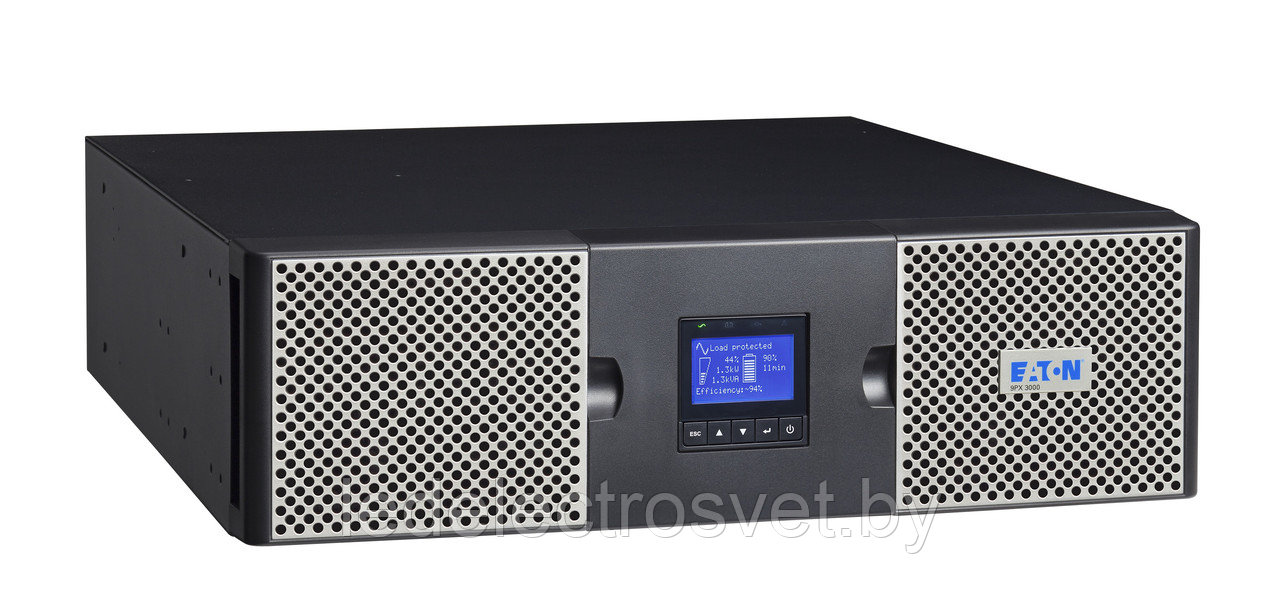 ИБП Eaton 9PX 2200i RT3U HotSwap IEC (2200ВА,2200Вт, сервисный байпас, ЖК, ABM*)