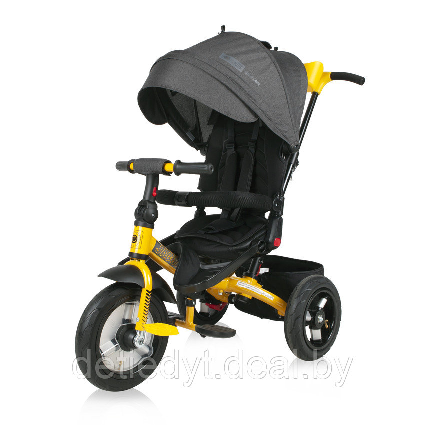 Детский велосипед Lorelli Jaguar Air Black Yellow 2021