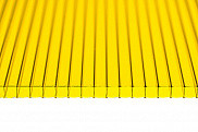 Поликарбонат сотовый ULTRAMARIN желтый 2100x6000 - фото 1 - id-p150772753
