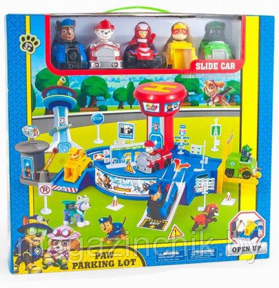 Набор Заправка Щенячий патруль Paw Patrol 565-1, в комплекте 5 героев - фото 1 - id-p150782335