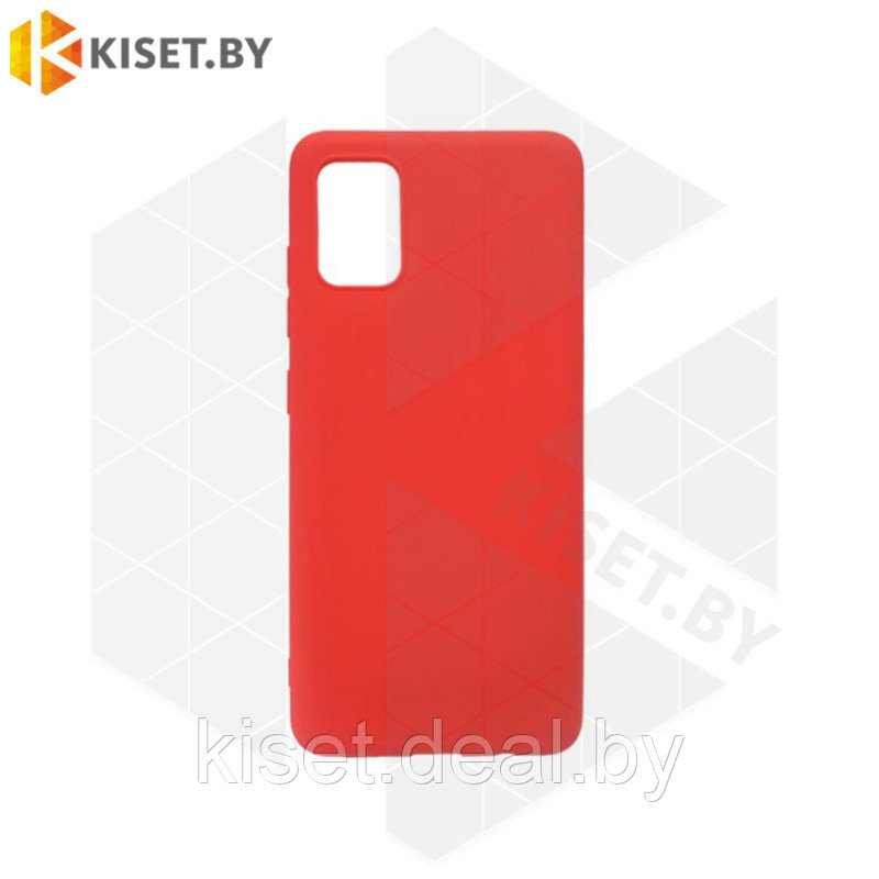 Силиконовый чехол Matte Case для Samsung Galaxy M31 красный - фото 1 - id-p150784229