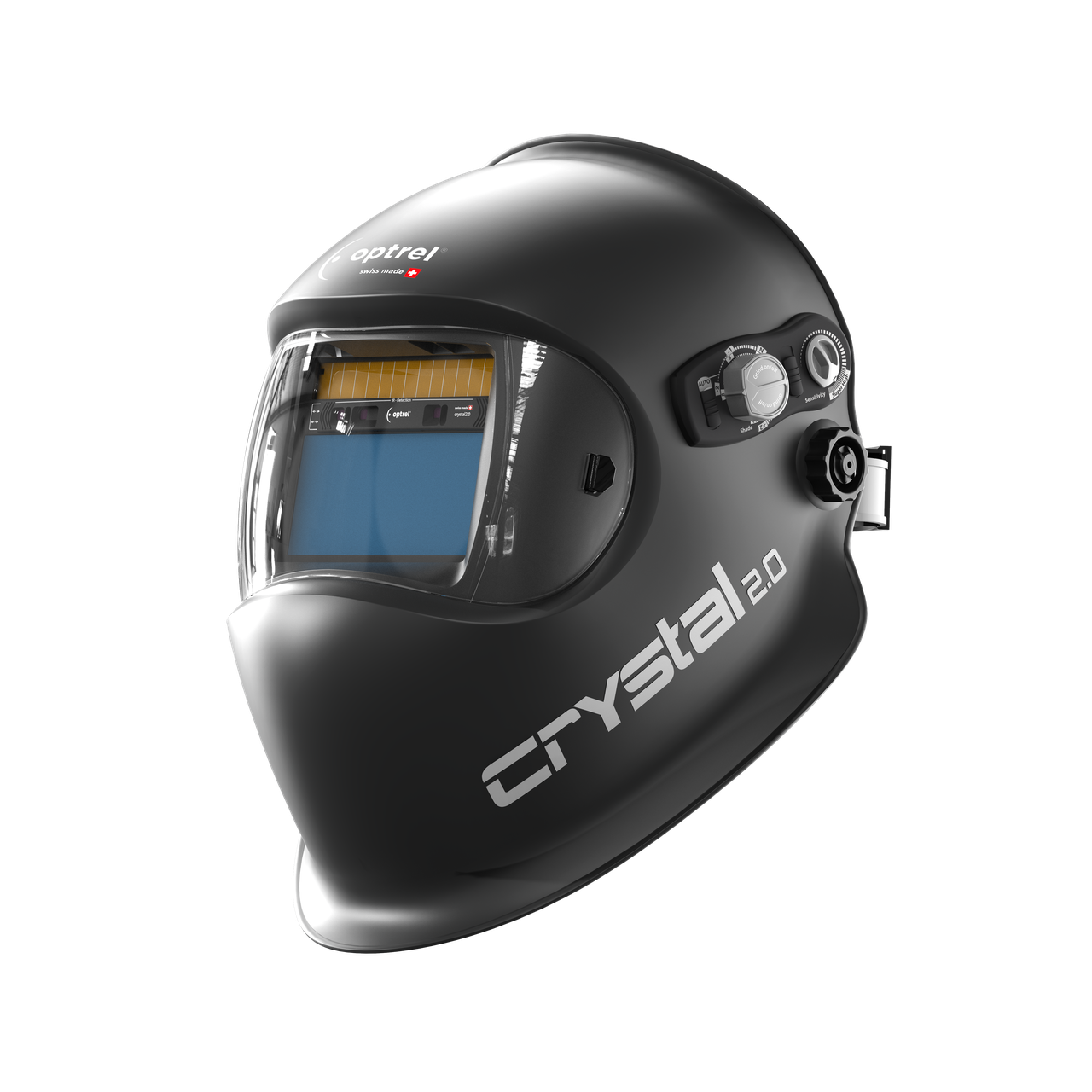 Сварочная маска хамелеон Optrel Crystal 2.0 BLACK (Швейцария) - фото 3 - id-p150811814