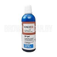 Oil-gel 07 голубой, колорант жирорастворимый Kreda (Россия, 80 гр)