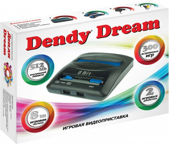 Игровая приставка Dendy Dream (300 игр) - фото 1 - id-p150298143