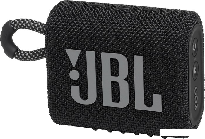 Беспроводная колонка JBL Go 3 (черный) - фото 1 - id-p150729467