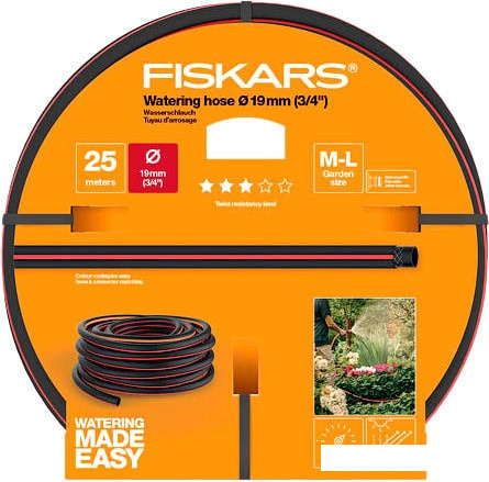 Шланг Fiskars 1027100 Q3 (3/4", 25 м)