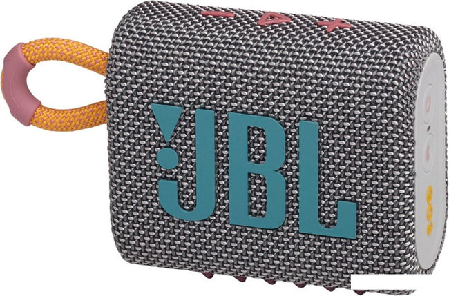 Беспроводная колонка JBL Go 3 (серый), фото 2